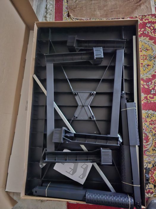 Masa Allibert Lyon, grafit, masa din polirattan,