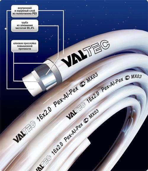 Трубы и пресс фитинги Valtec
