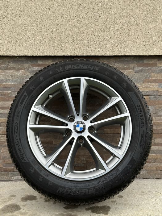 Jante Originale Bmw 5x112* Anvelope M+S Michelin Alpin 5 ZP 225/55/R17