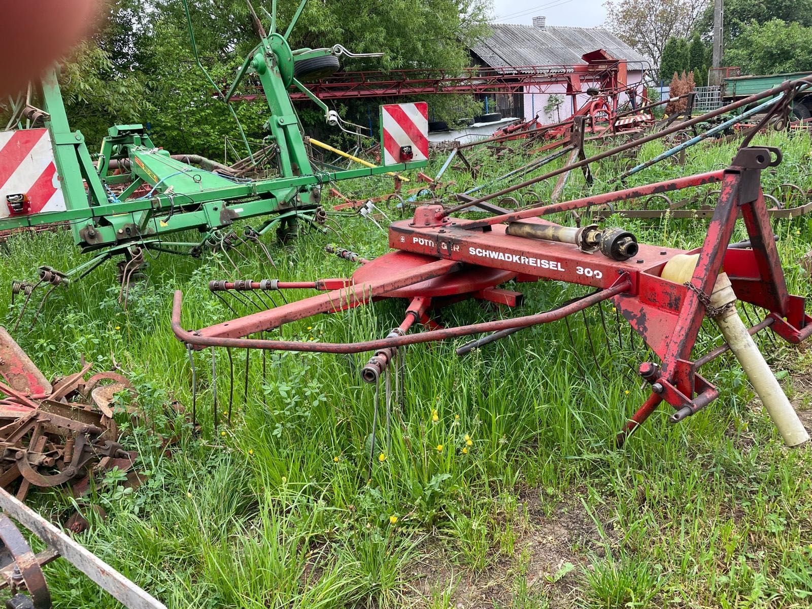 Grebla strâns/împrăștiat fân