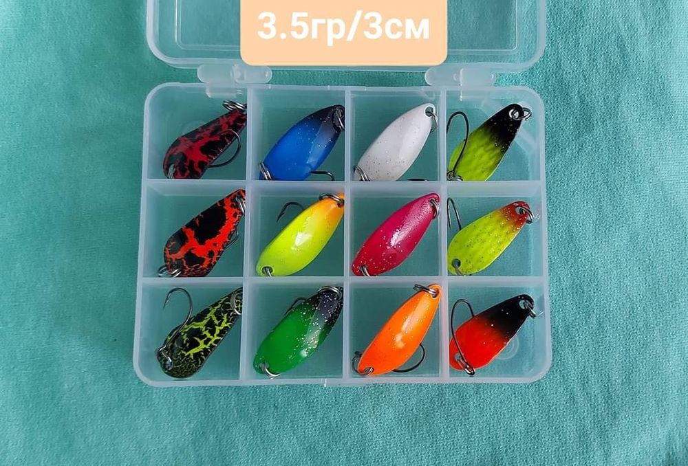 Примамки спининг риболов по 14лв - блесни воблери, клатушки