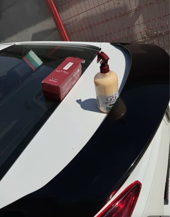 Керамично покритие с хидрофобен воськ