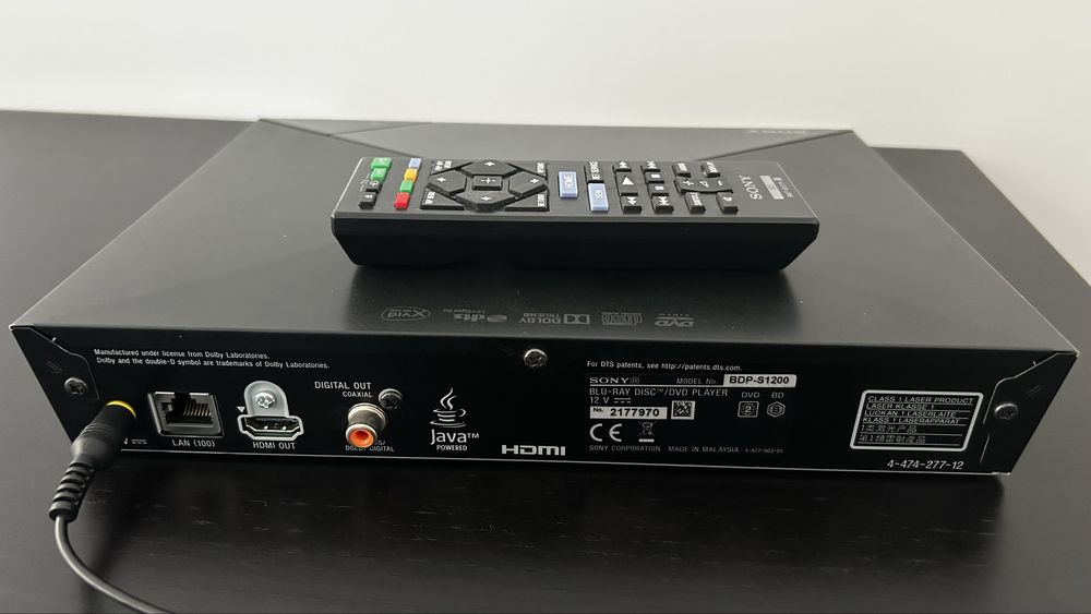 Sony blue ray S1200
