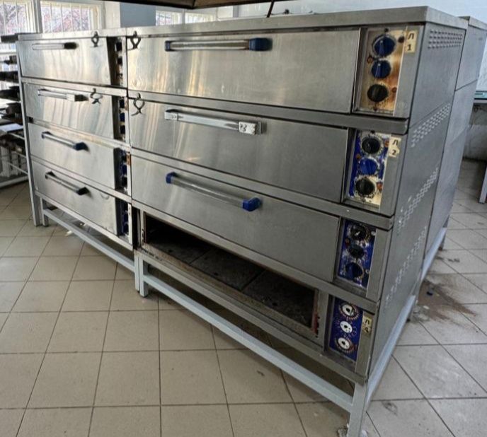 Печи пекарные шкафы