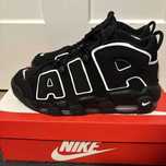 Adidasi Nike Air Uptempo Black&White