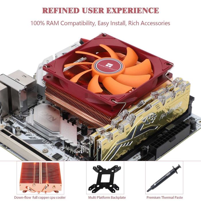 Cooler CPU Thermalright AXP90-X47 profil redus,PWM AGHP,AMD Intel