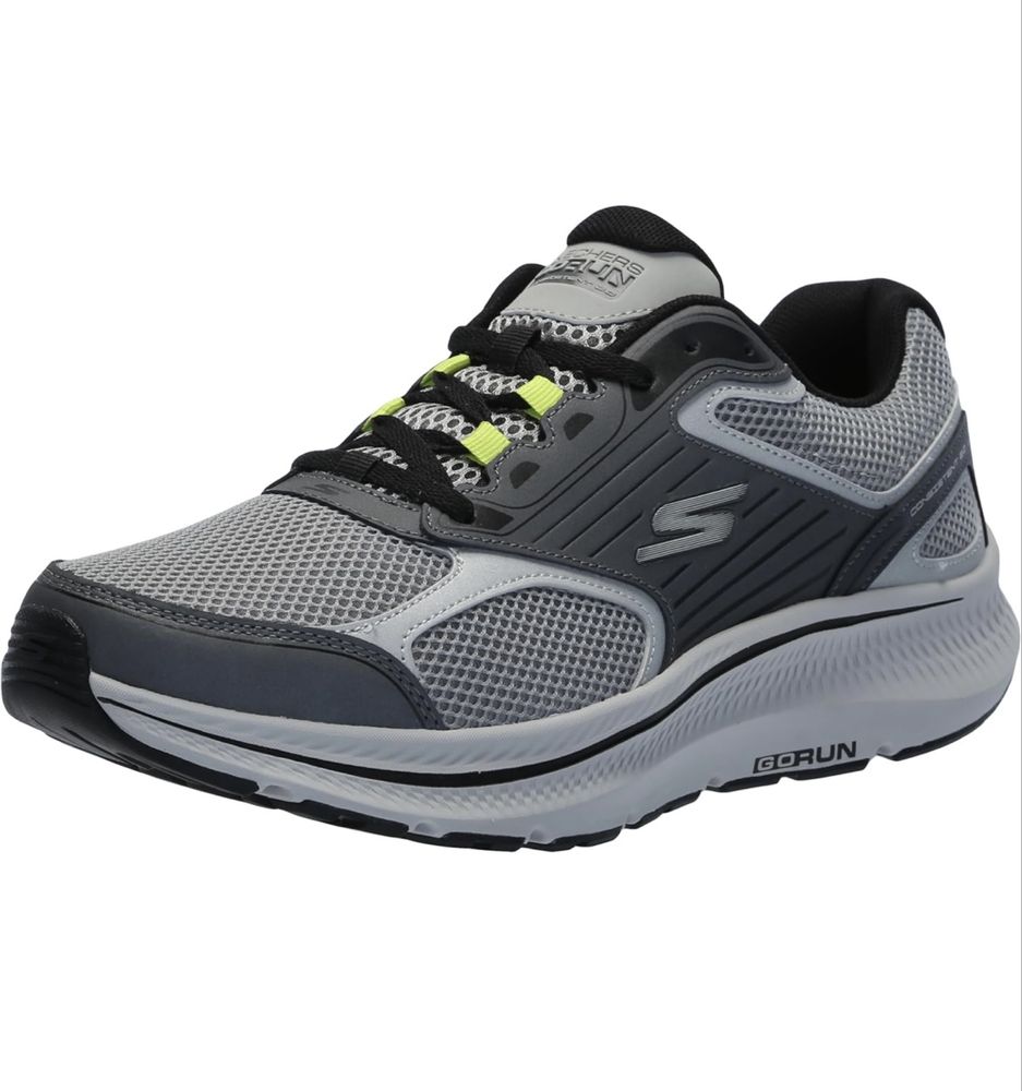 Skechers Men's Go Run Consistent 2.0 Silver Wolf Sneaker