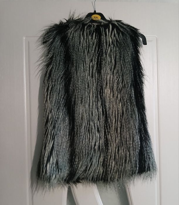 Vestă Amisu imitație blană XS