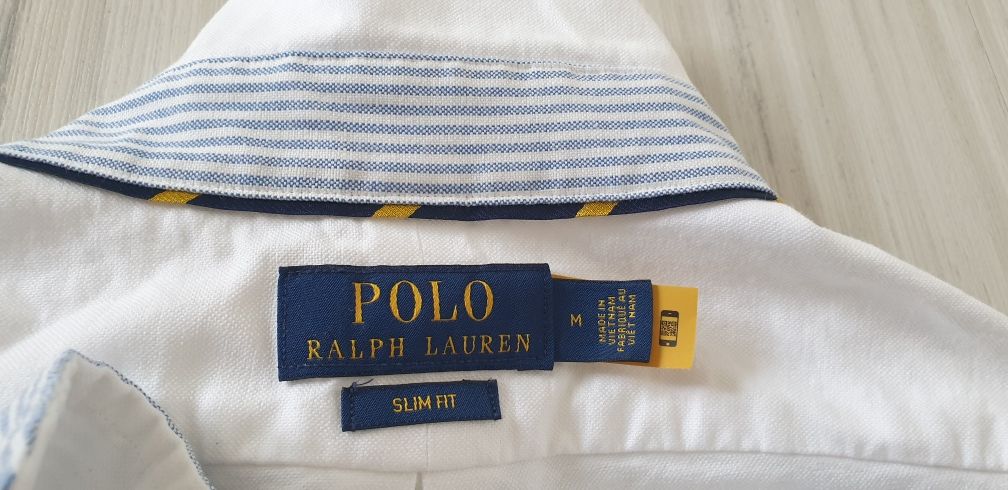 POLO Ralph Lauren Slim Fit Pique Cotton  M ОРИГИНАЛ! НОВО! Мъжка Риза!