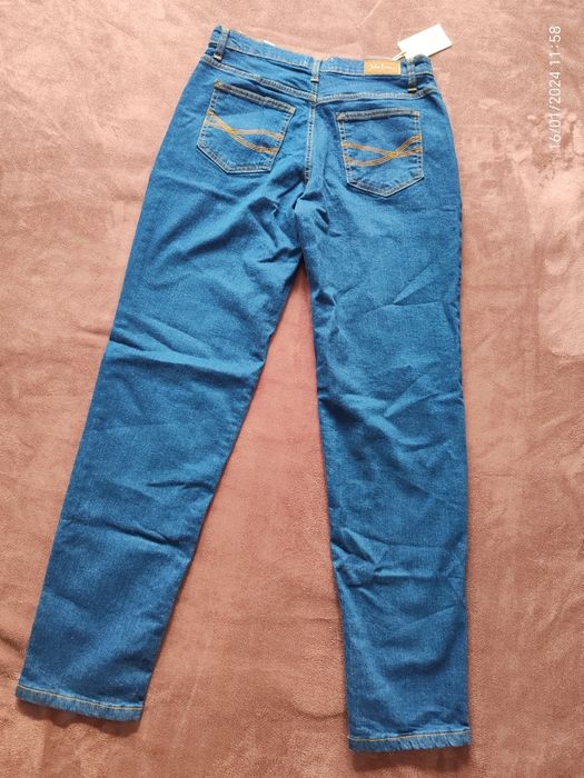 Blugi noi- dama bonprix mărimea L  - 40