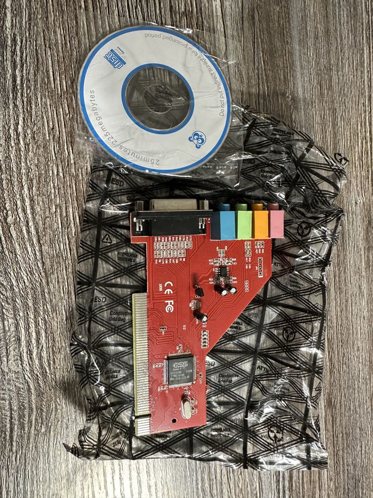 Звуковая карта 4.1 PCI SOUND CARD