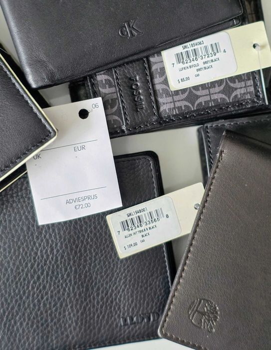 Portofel piele Original: Fossil, LLOYD, CK, Timberland