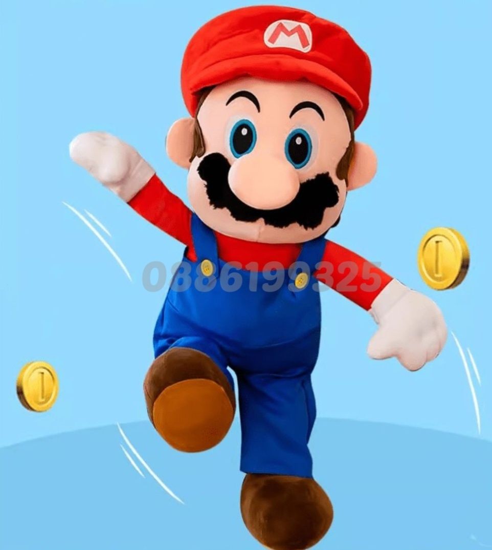 Голяма Плюшена играчка Супер Марио Super Mario 100см