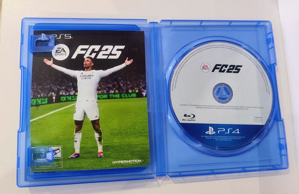 Перфектен диск с играта FIFA 25 за PS 4 и PS 5