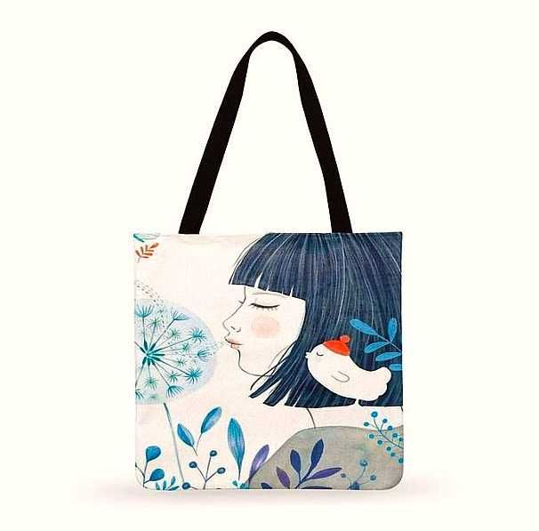 Торби от лен за многократна употреба