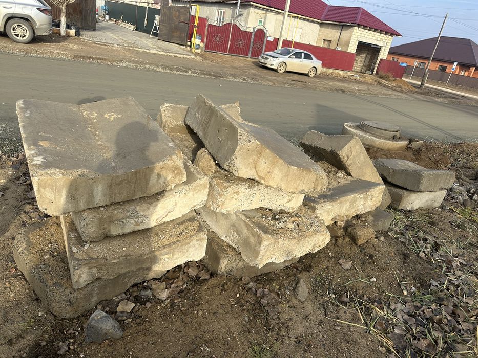 Бетонный водослив,или  подушка