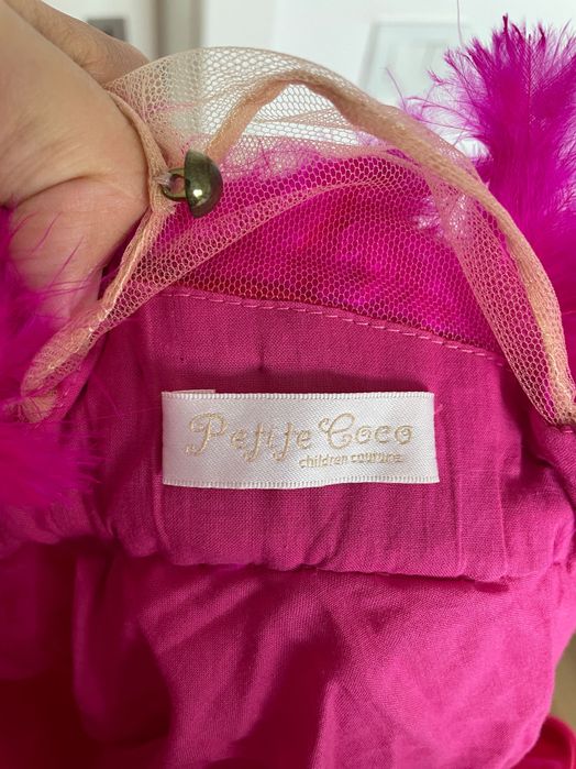 Rochita cu trena pentru printese, 1 an Petite Coco