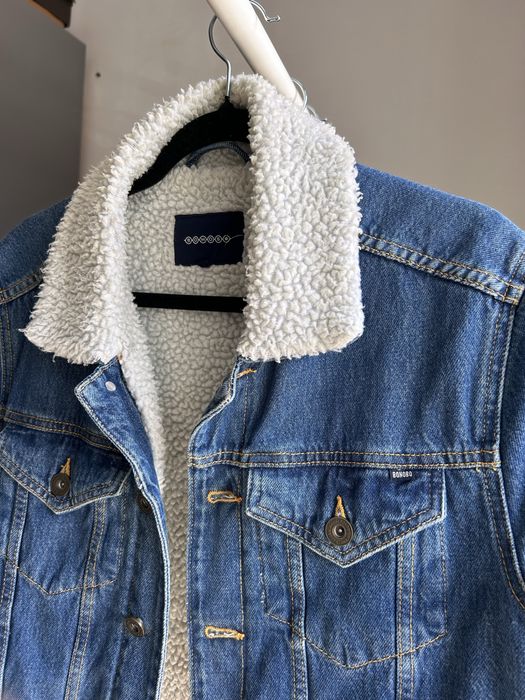 Geaca de blugi cu blana