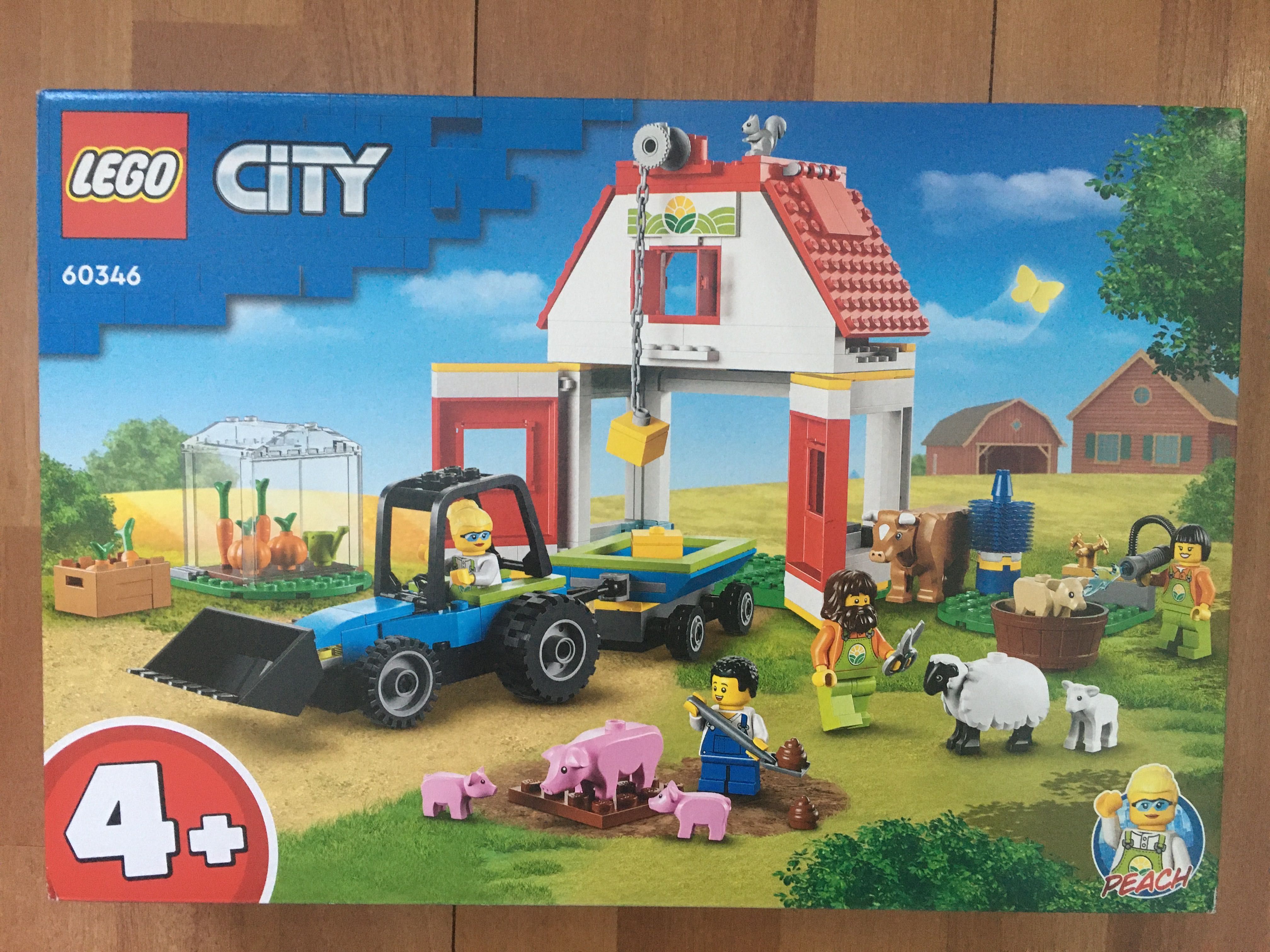 Lego City Hambar și animale de ferma 60346