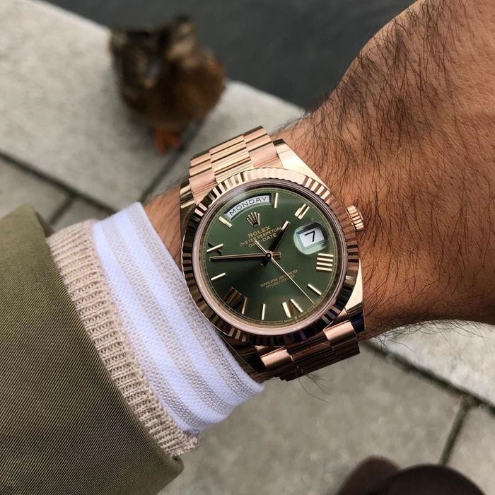 Rolex Daydate Olive dial 40,mm
