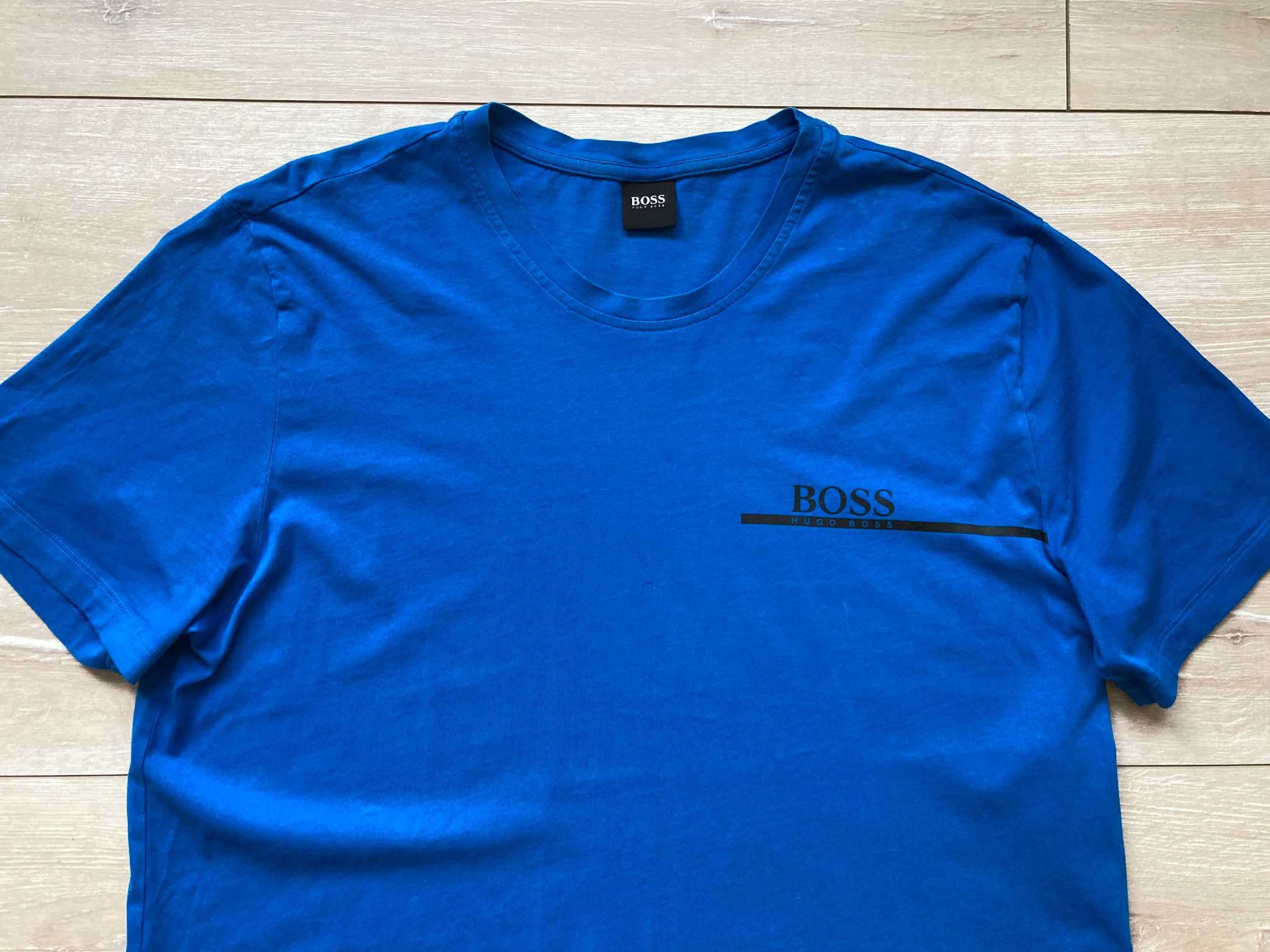 Hugo Boss RN 24 мъжка синя тениска размер XL