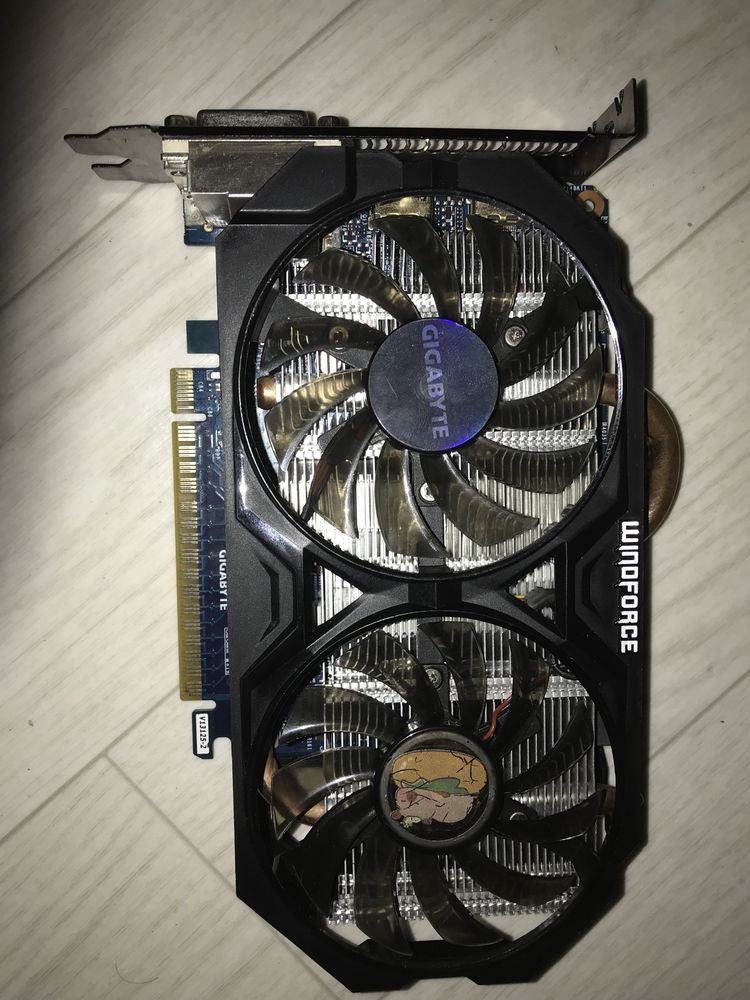 Видиокарта gtx 750ti 2g можете пасматрет на юутубе про видио карту