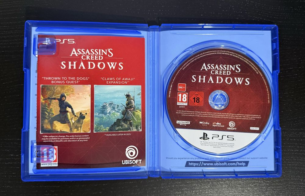 Vand Assassin’s Creed Shadows PS5