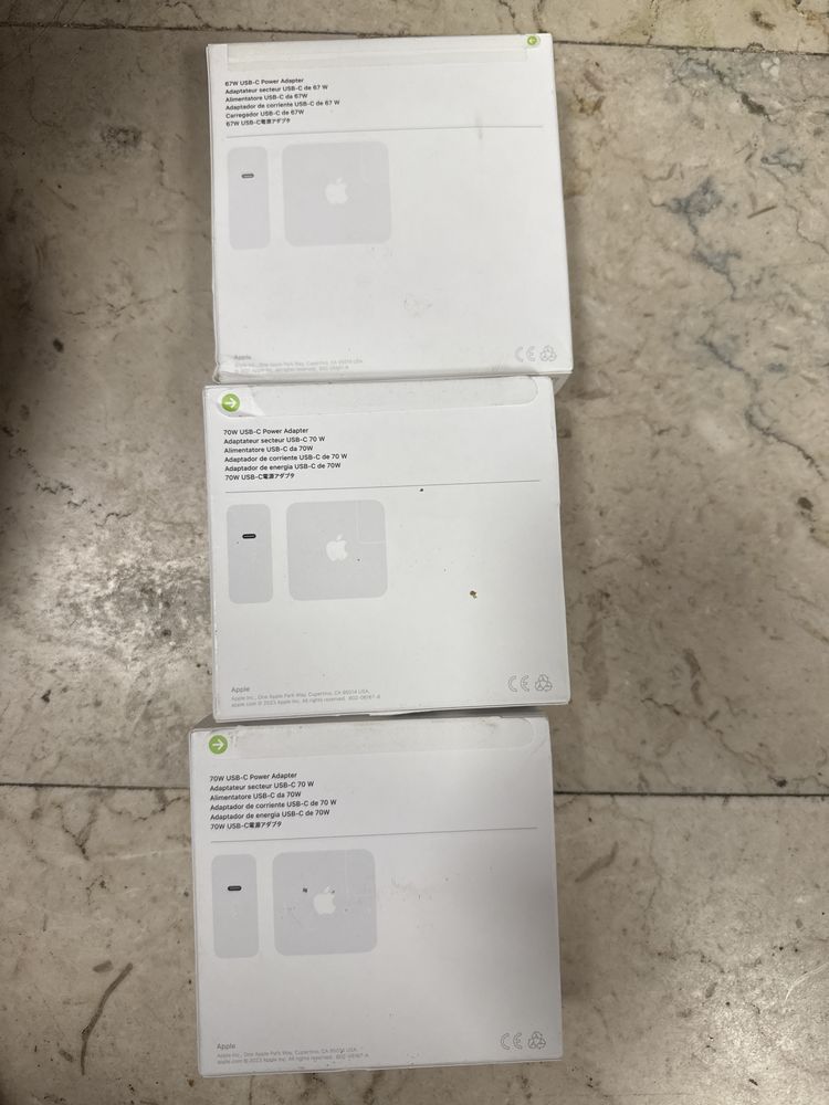 Incarcator usb c apple macbook air 30w 67w 70w nou sigilat original