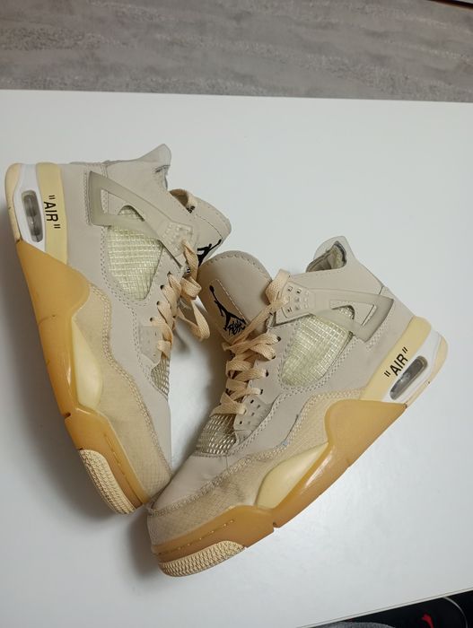 Jordan air retro 4 off white