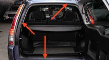 Honda CRV резинка уплотнительная црв резинка в багажник