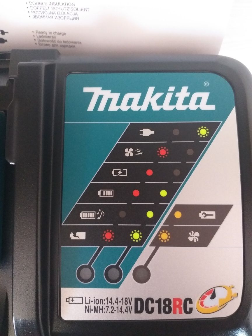 Ново бързо зарядно Makita DC18RC