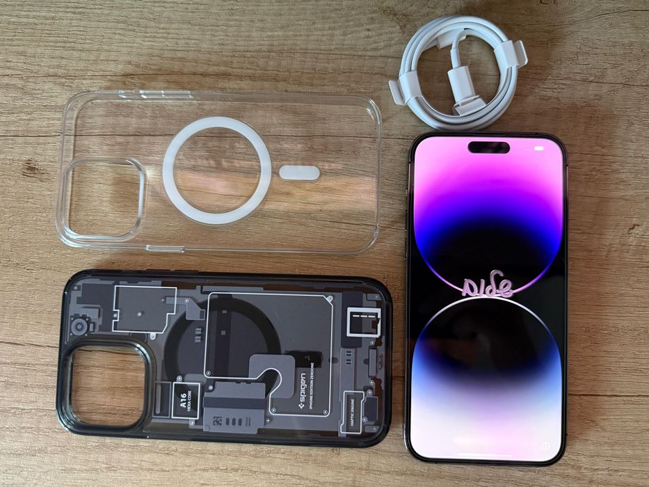 iPhone 14 Pro Max Purple – 256 GB – impecabil – Garanție până 2026