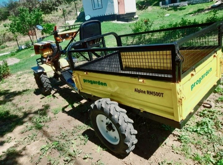 Vând Motocultor progarden alpine 18 cai 4x4 benzină