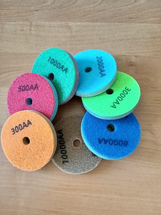 Шлифовальные алмазные диски, минеральные, коралловые плашки, черепашки