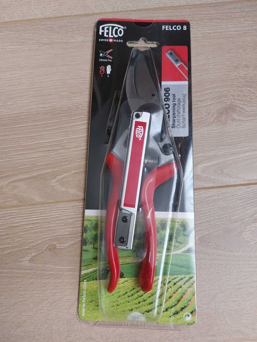 Foarfeca profesionala FELCO 8 + ascutitor Felco 906