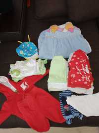 Продавам бебешки дрехи от 0 до 6 месеца
10 броя ританки
5 броя елечета