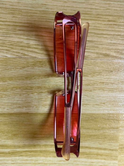 Ochelari de soare Lacoste vintage unisex, culoare roz