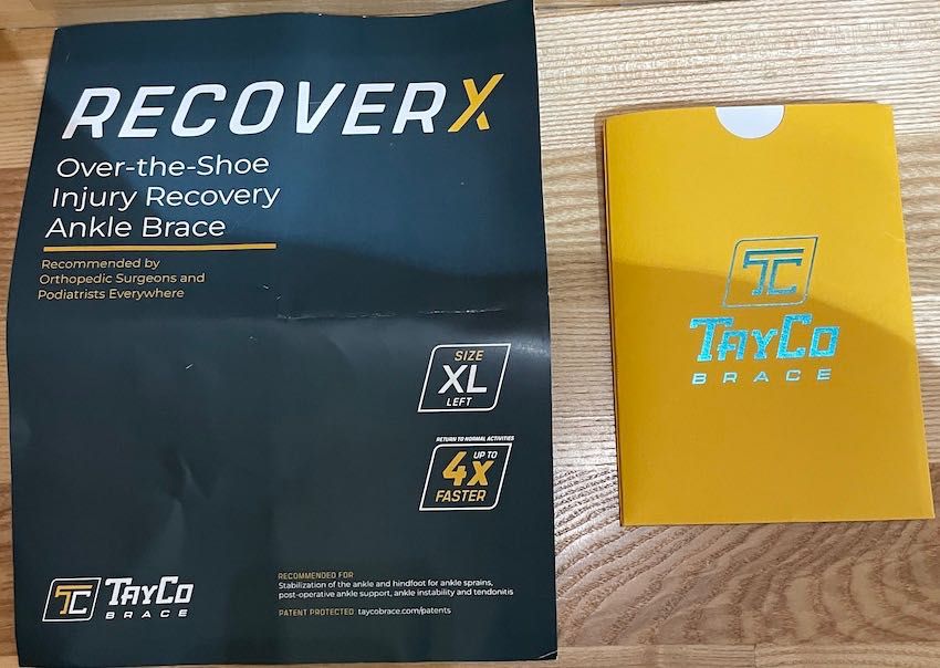 Orteza picior stang TayCo Brace mărime XL