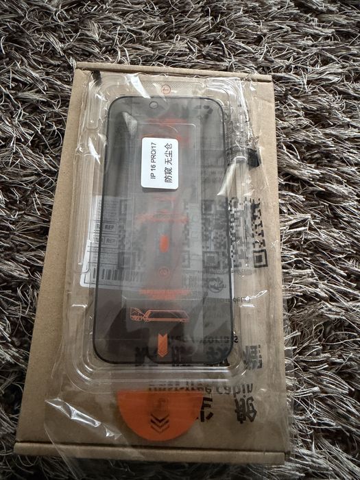 Folie sticla privacy iphone 16 pro max/Iphone 17/ 17pro/ 17pro max!