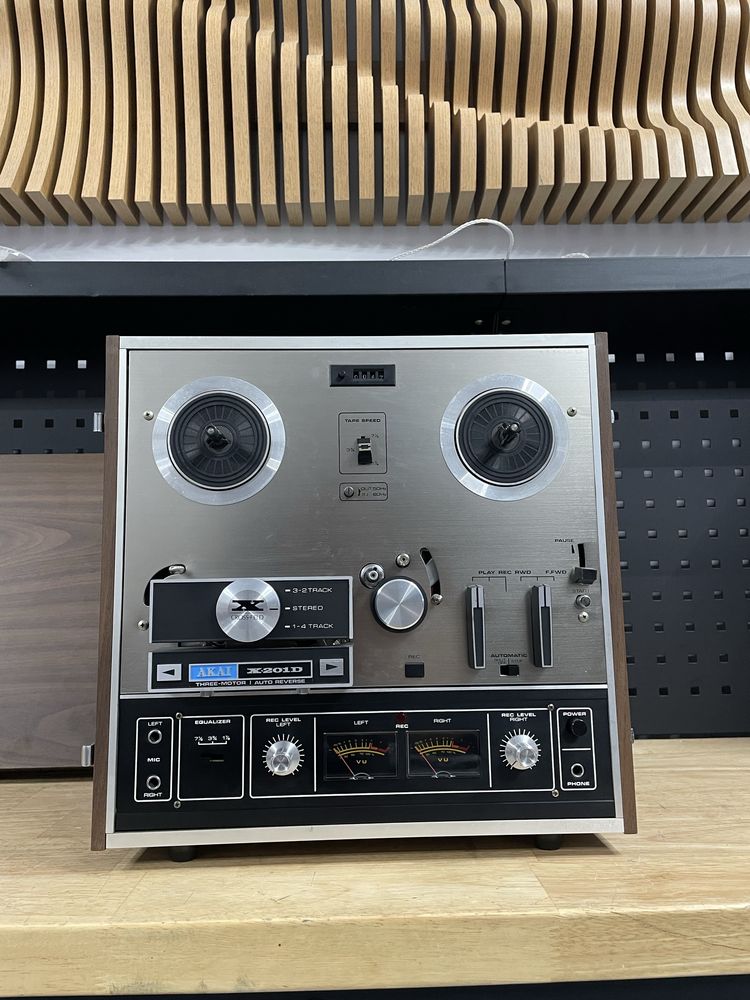 Magnetofon akai x 201d autoreverse cross field head