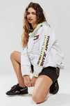 Tommy Jeans Оригинално дамско яке пуловер бяло овързайз худи XS