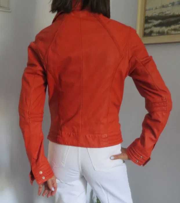 КЪСО БАЙКЪР ЯКЕ от естествена кожа - Oakwood