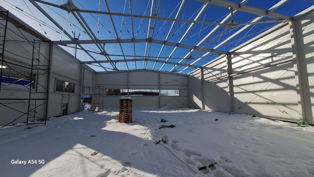 Металлоконструкции из сэндвич-панелей завод производитель