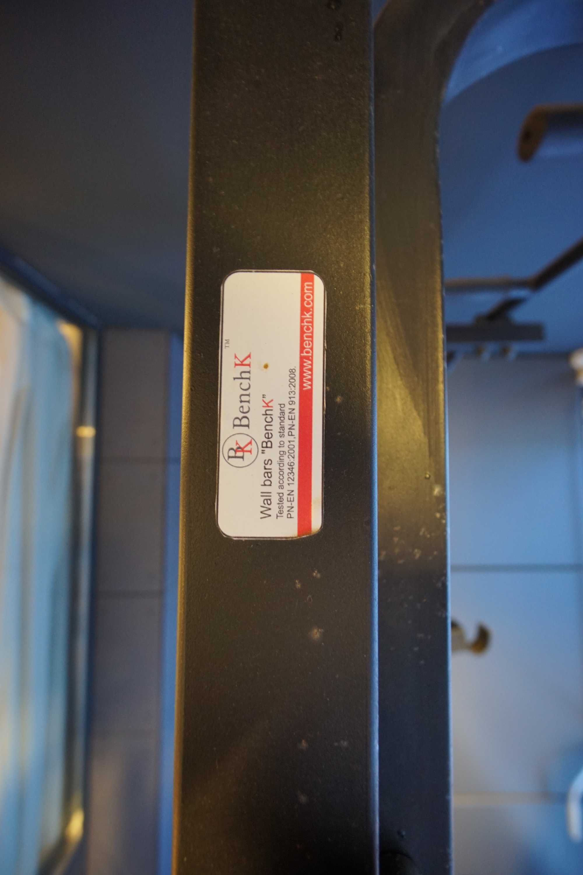 Spalier BenchK model profesional cu bancă, bară tracțiuni și dip bar