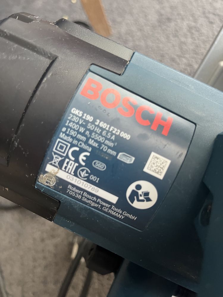 Circular pe fir Bosch GKS 190
