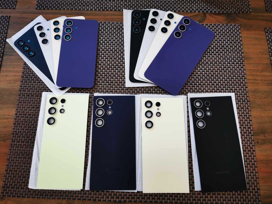 Capac spate + adeziv geam lentila camere Samsung S24 / PLUS / ULTRA