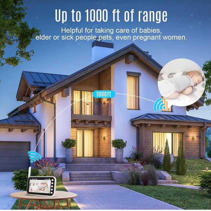 Camera de supraveghere bebelusi Baby monitor - noua - sigilata