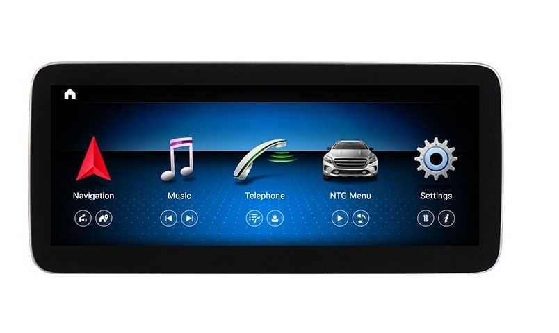 Navigatie Android Mercedes C Class W205 GLC V carplay android auto