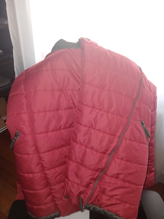 Vand geaca dama rosie groasa Bonprix 44-46