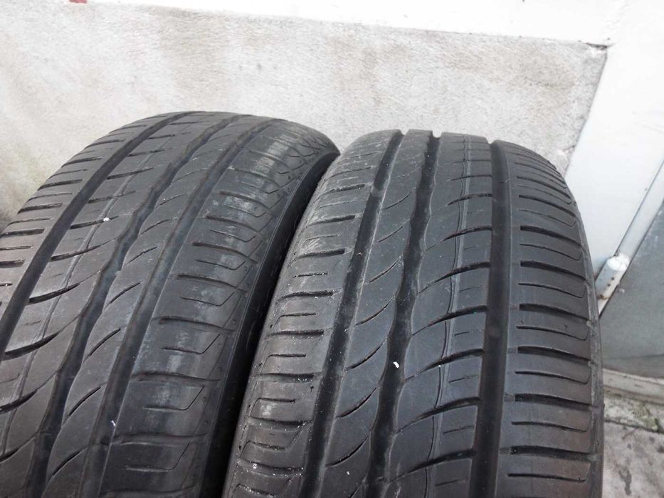vand 2 anvelope de vara 195/55/16 pirelli cinturato p1 pret 300 ron